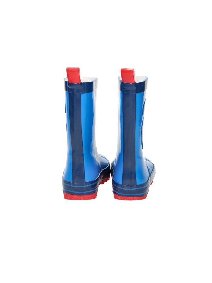 STIVALETTI BASSI SN000190 AZZURRO