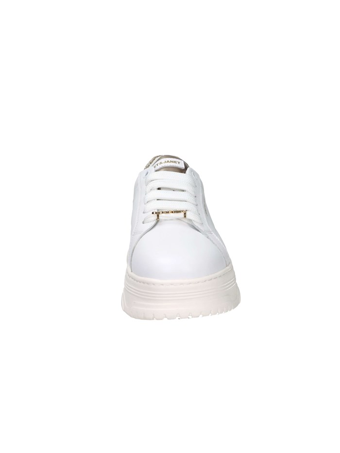 SNEAKERS BASSA J-422 BIANCO/ORO