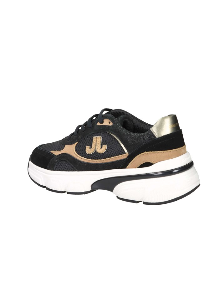 SNEAKERS BASSA J-441 NERO/CUOIO