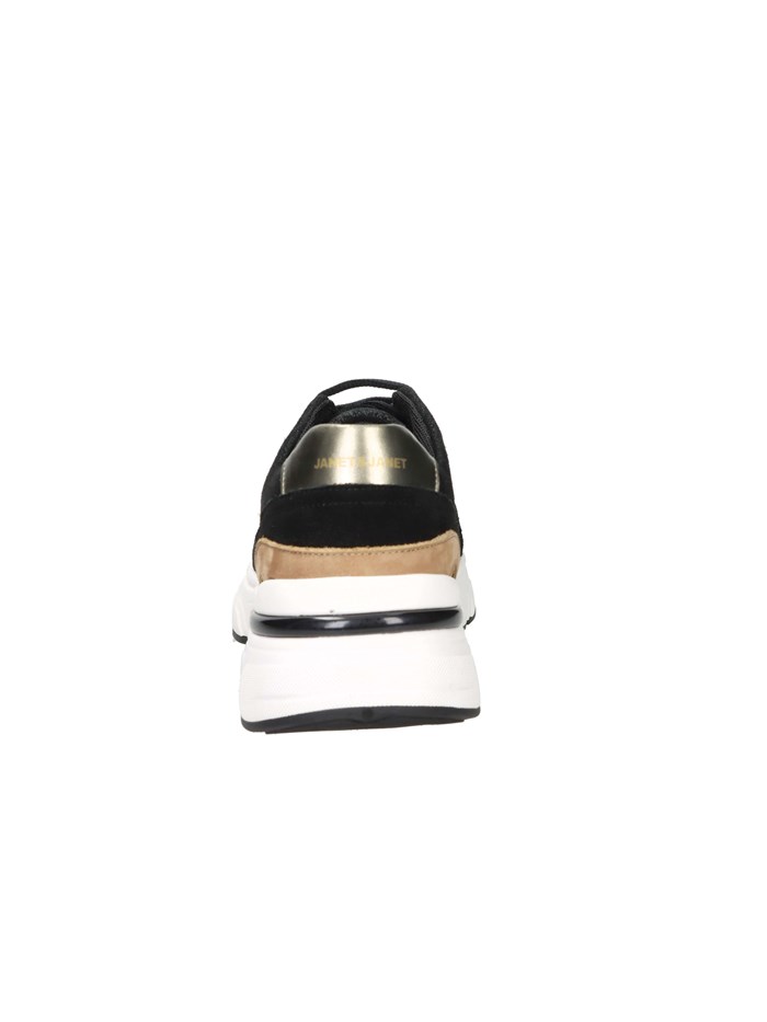 SNEAKERS BASSA J-441 NERO/CUOIO