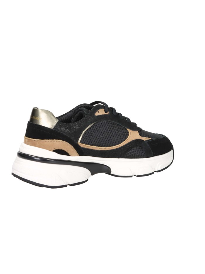 SNEAKERS BASSA J-441 NERO/CUOIO