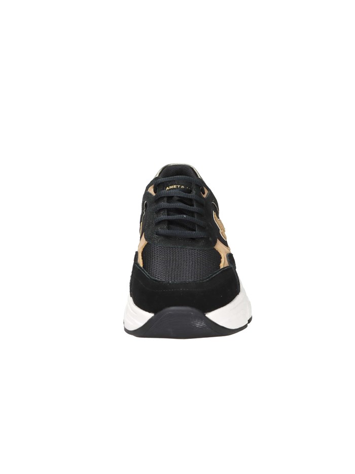 SNEAKERS BASSA J-441 NERO/CUOIO