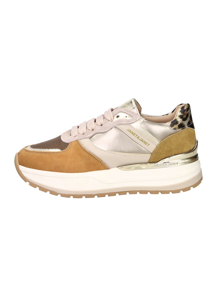 SNEAKERS BASSA J-411 CUOIO