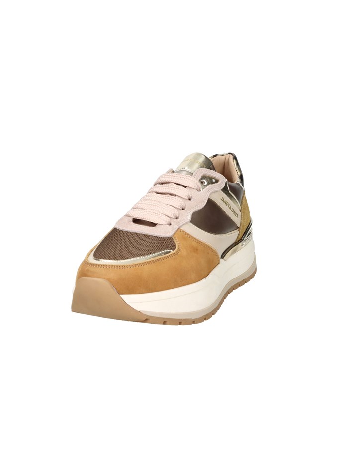 SNEAKERS BASSA J-411 CUOIO