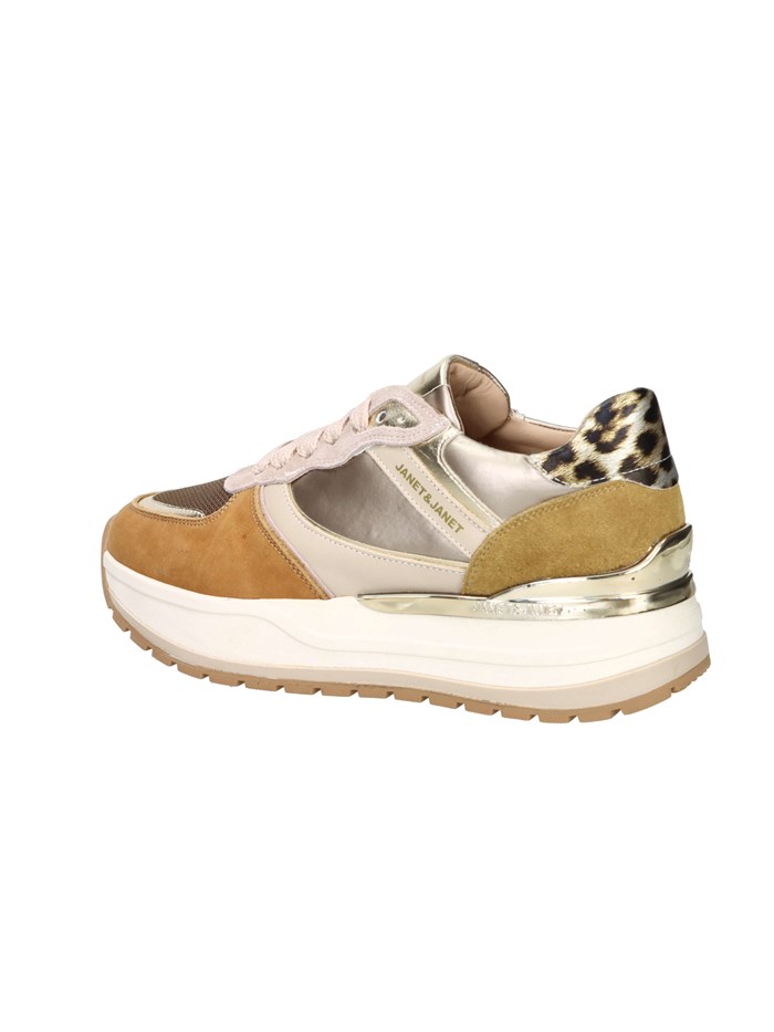SNEAKERS BASSA J-411 CUOIO