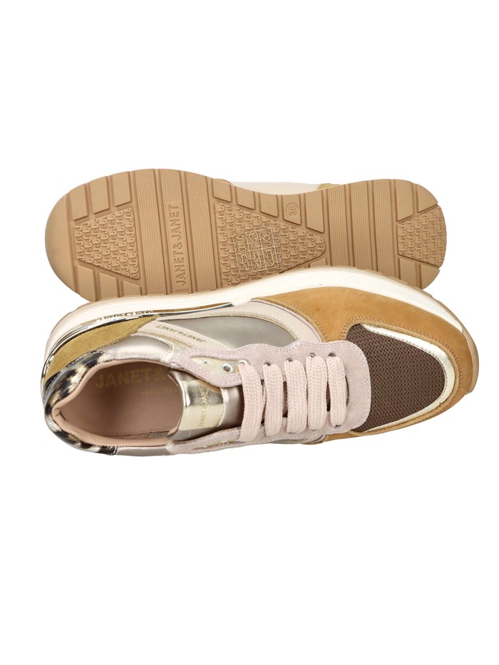 SNEAKERS BASSA J-411 CUOIO