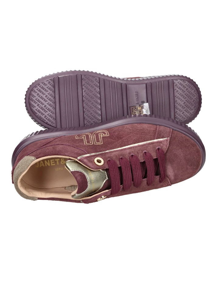 SNEAKERS BASSA J-402 BORDEAUX