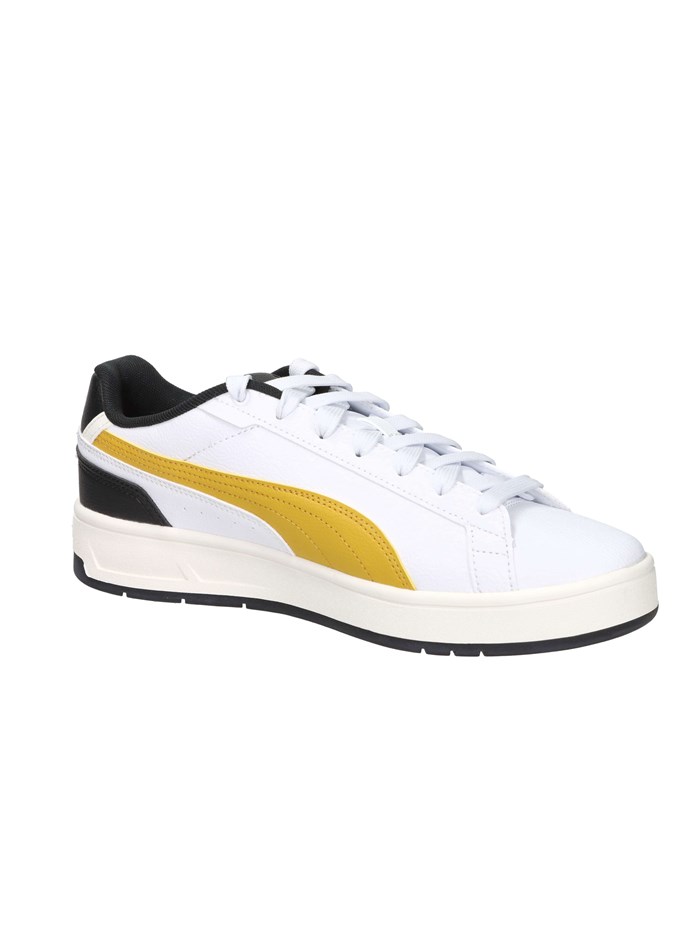 SNEAKERS BASSA 400284 BIANCO/GIALLO