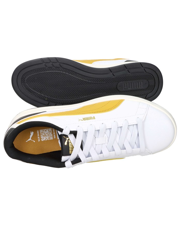SNEAKERS BASSA 400284 BIANCO/GIALLO