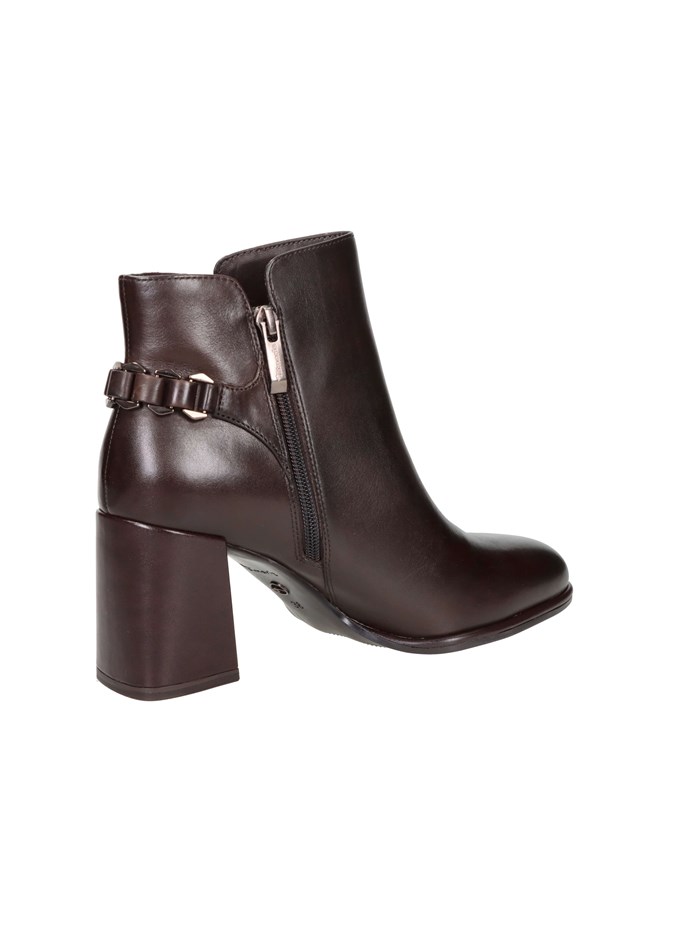 STIVALETTI TACCO 1-25346-45 MARRONE