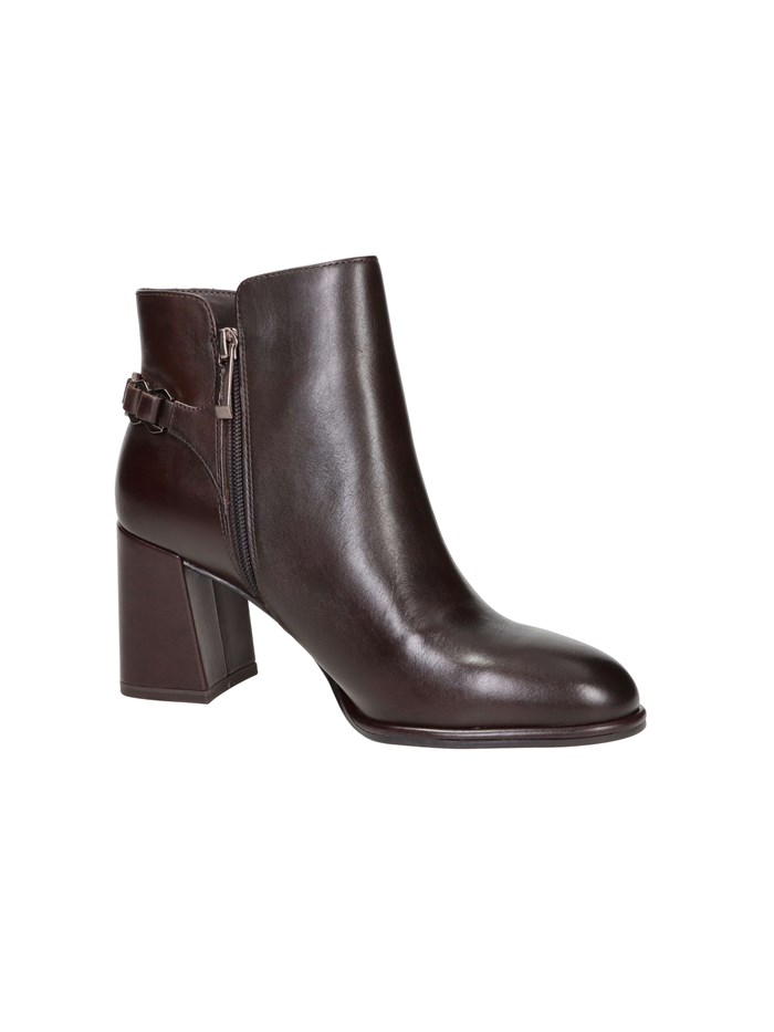 STIVALETTI TACCO 1-25346-45 MARRONE