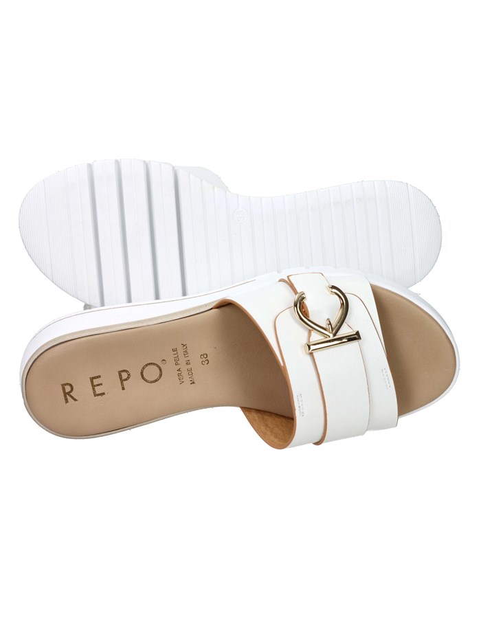 CIABATTE CON ZEPPA 81605-E5 BIANCO