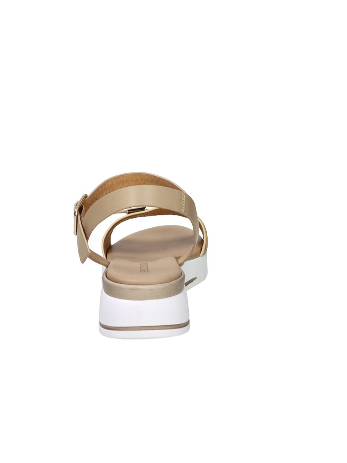 SANDALI CON ZEPPA 81621-E5 PLATINO