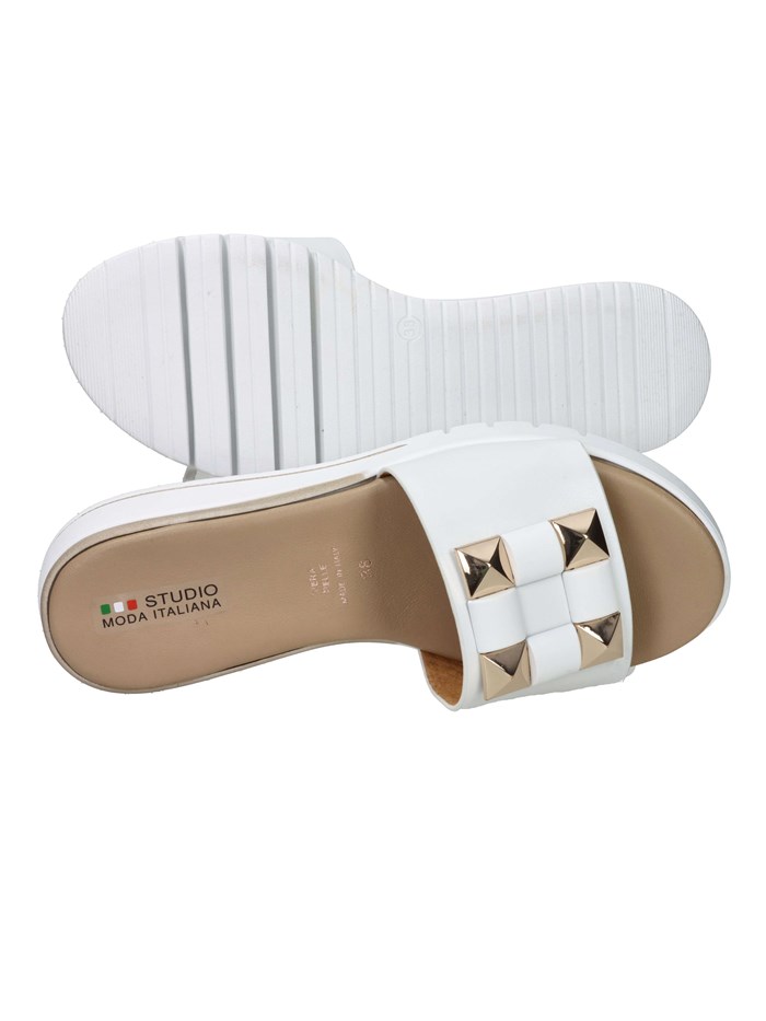 CIABATTE CON ZEPPA 81505-E5 BIANCO