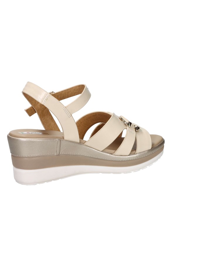 SANDALI CON ZEPPA 84159-E5 BEIGE