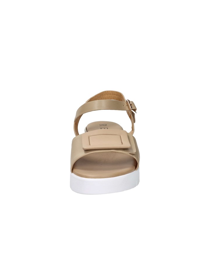 SANDALI CON ZEPPA 81603-E5 BEIGE