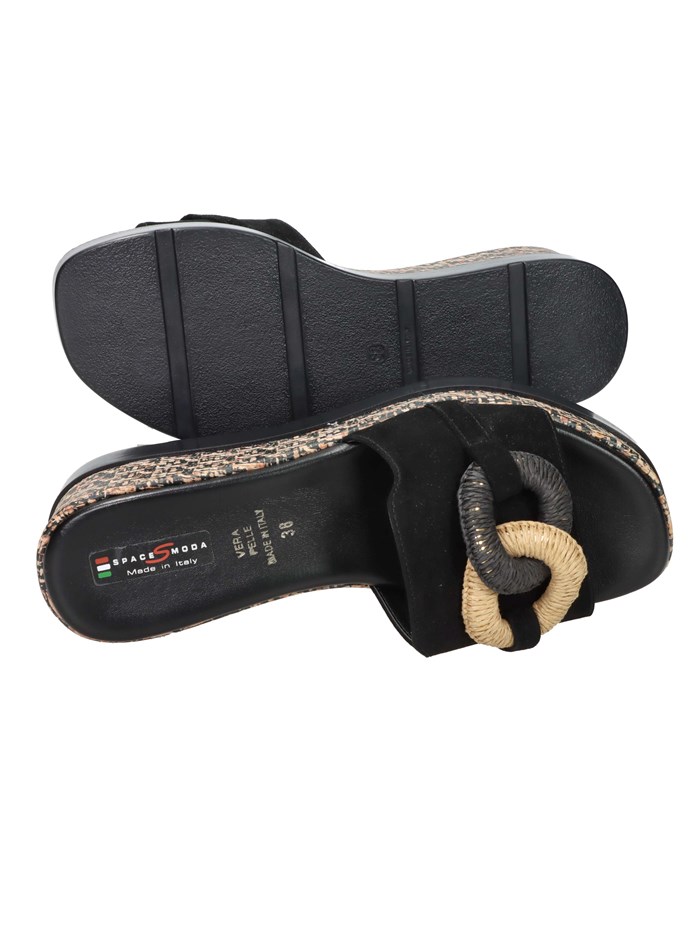 CIABATTE CON ZEPPA 50131-E5 NERO