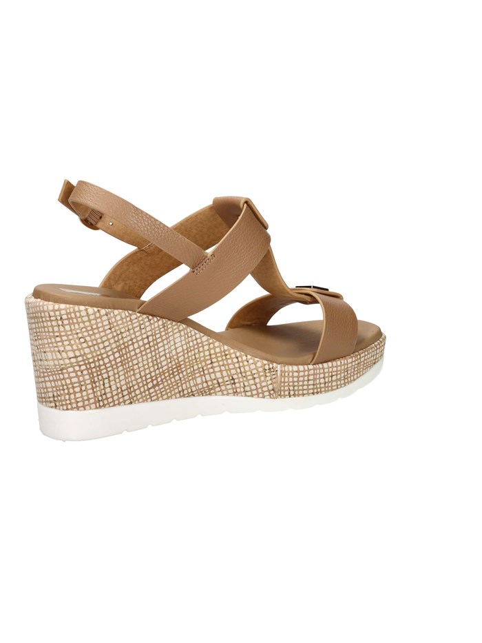 SANDALI CON ZEPPA 2451236 CUOIO