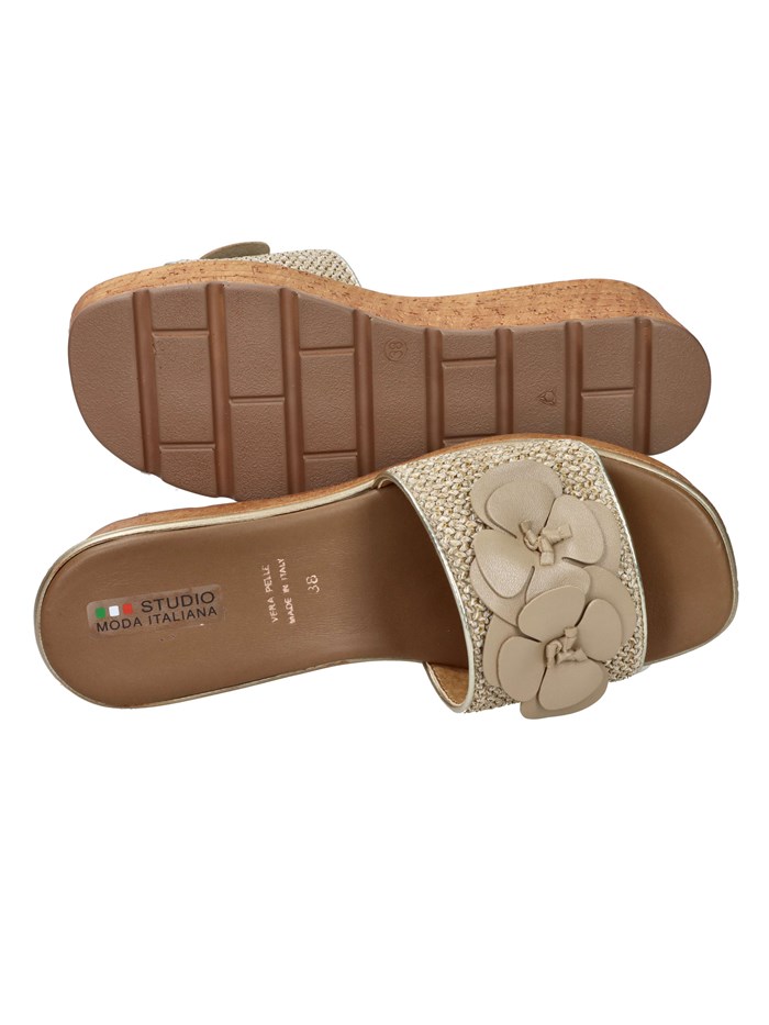 CIABATTE CON ZEPPA 14113-E5 BEIGE