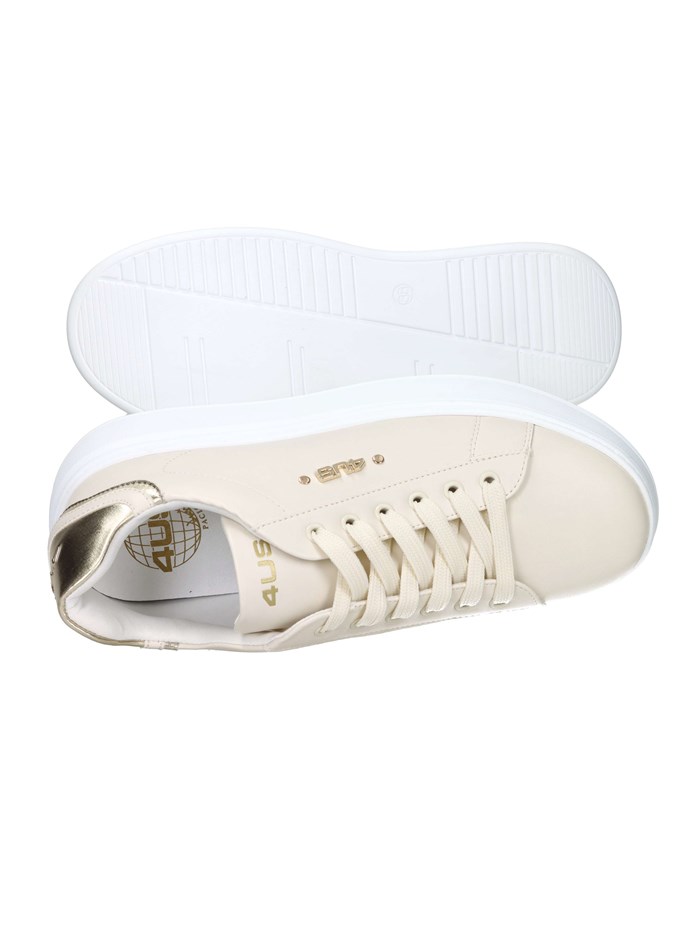 SNEAKERS BASSA 4BX102 BEIGE