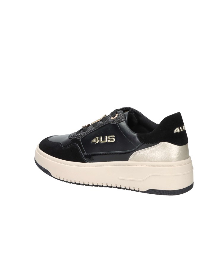SNEAKERS BASSA 4BX104 NERO