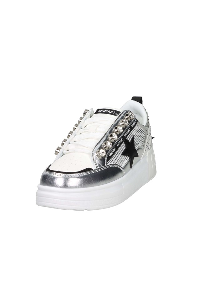 SNEAKERS BASSA SASF251210 BIANCO/ARGENTO