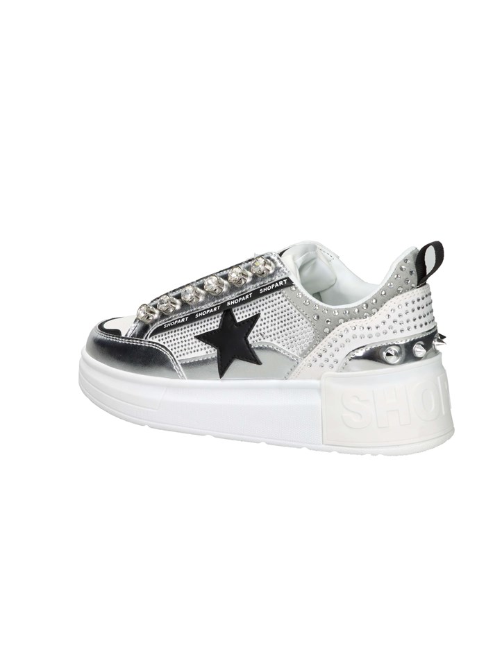 SNEAKERS BASSA SASF251210 BIANCO/ARGENTO