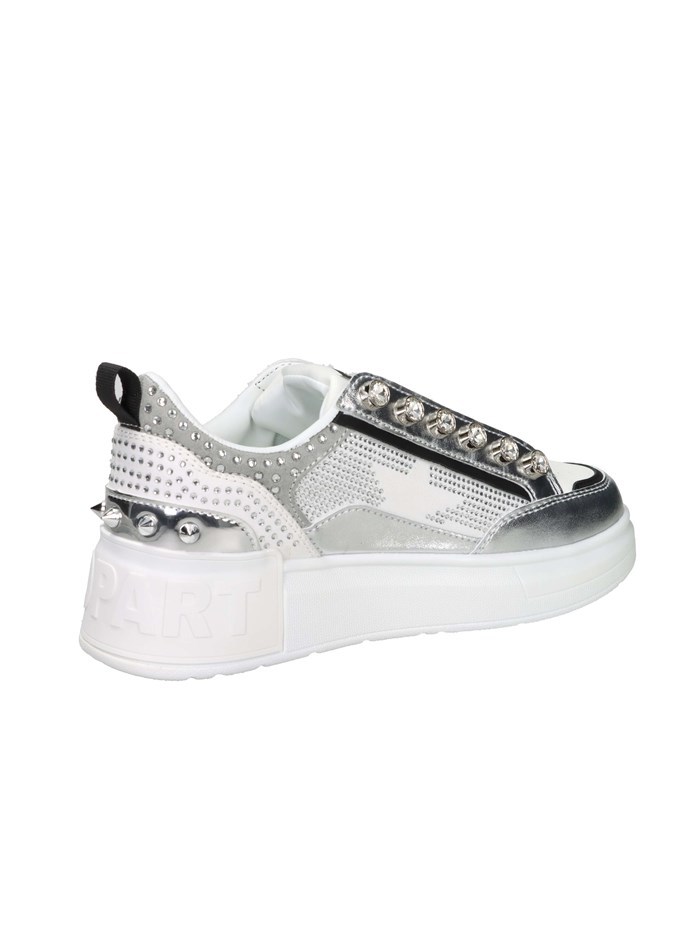 SNEAKERS BASSA SASF251210 BIANCO/ARGENTO