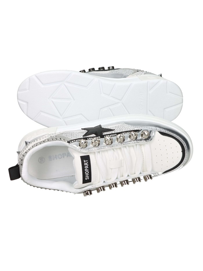 SNEAKERS BASSA SASF251210 BIANCO/ARGENTO