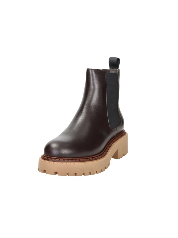 STIVALETTI BASSI 78L3 MARRONE