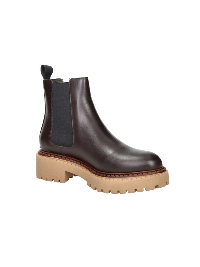 STIVALETTI BASSI 78L3 MARRONE