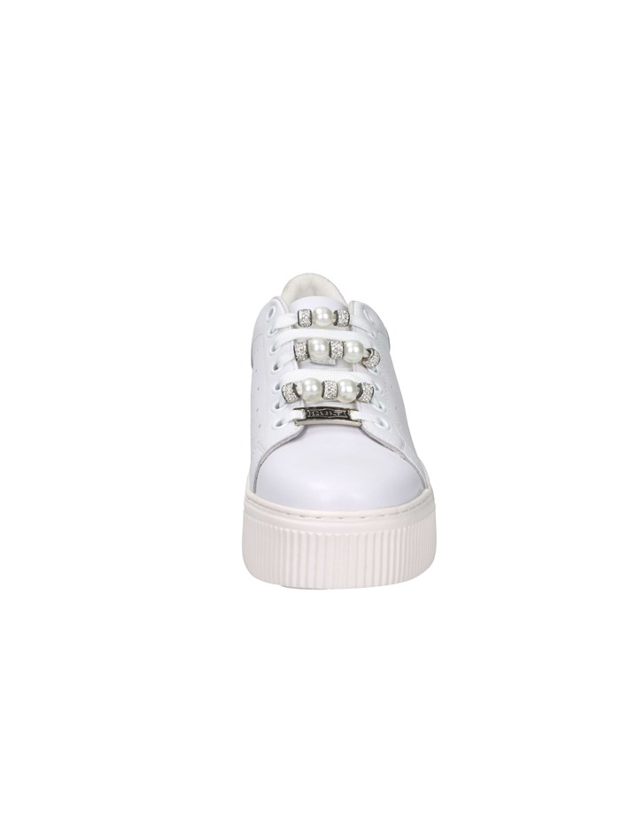 SNEAKERS BASSA CLW463900 BIANCO/ARGENTO