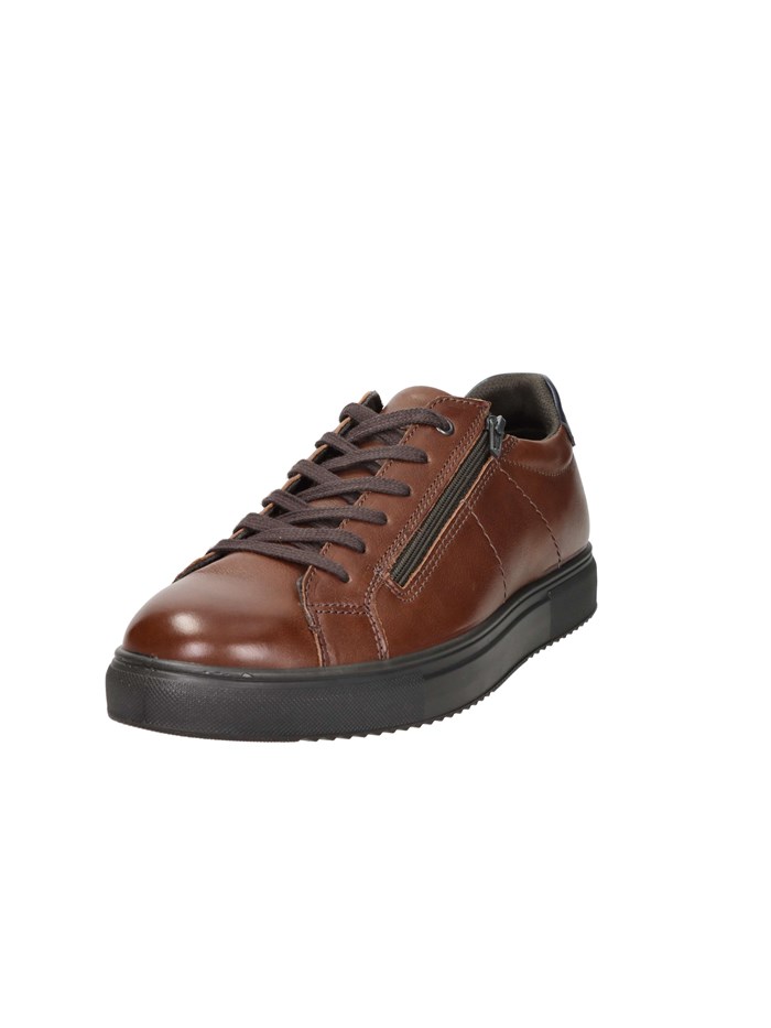 SNEAKERS BASSA 853250 MARRONE