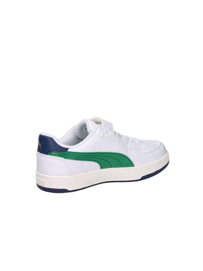 SNEAKERS BASSA 403204 BIANCO/VERDE