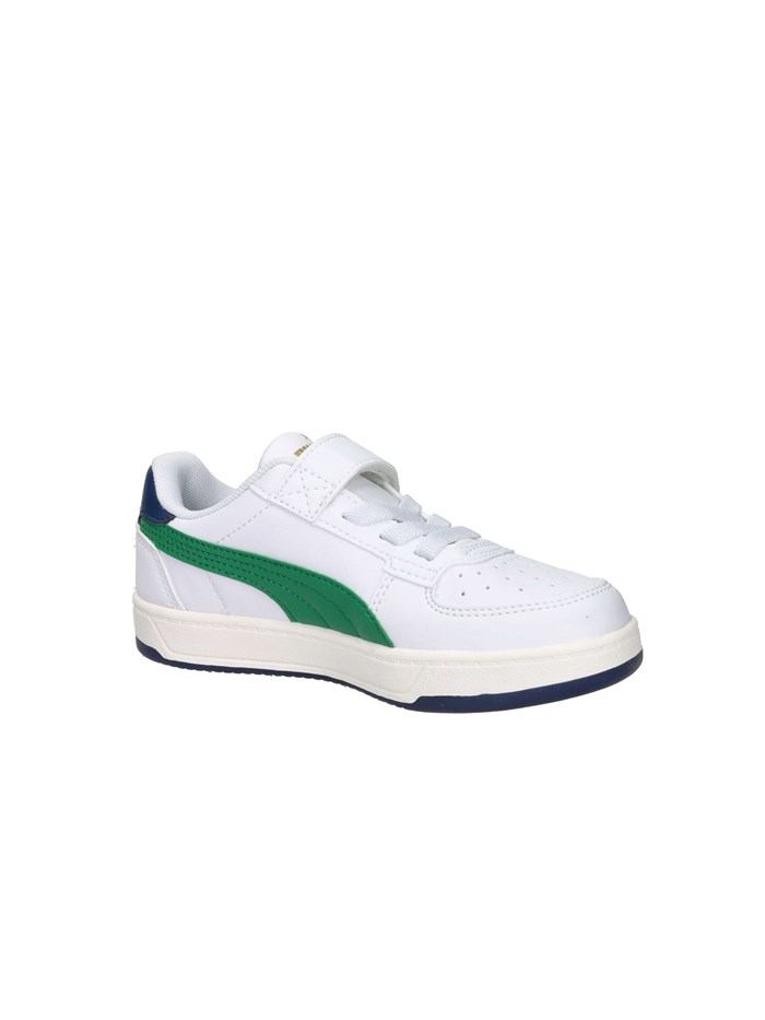 SNEAKERS BASSA 403204 BIANCO/VERDE