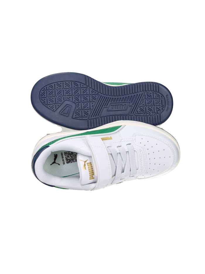 SNEAKERS BASSA 403204 BIANCO/VERDE