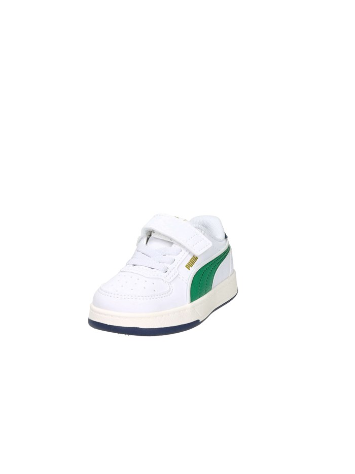 SNEAKERS BASSA 403205 BIANCO/VERDE
