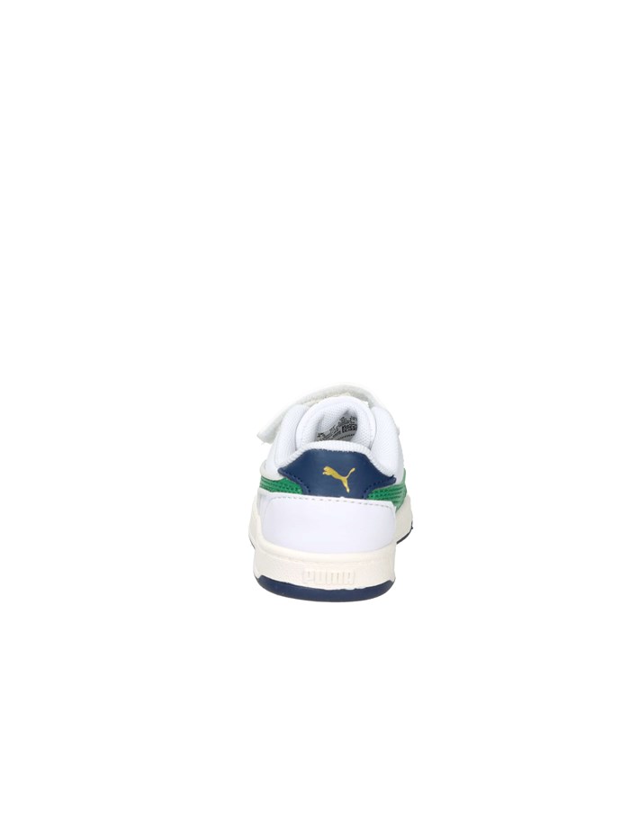 SNEAKERS BASSA 403205 BIANCO/VERDE
