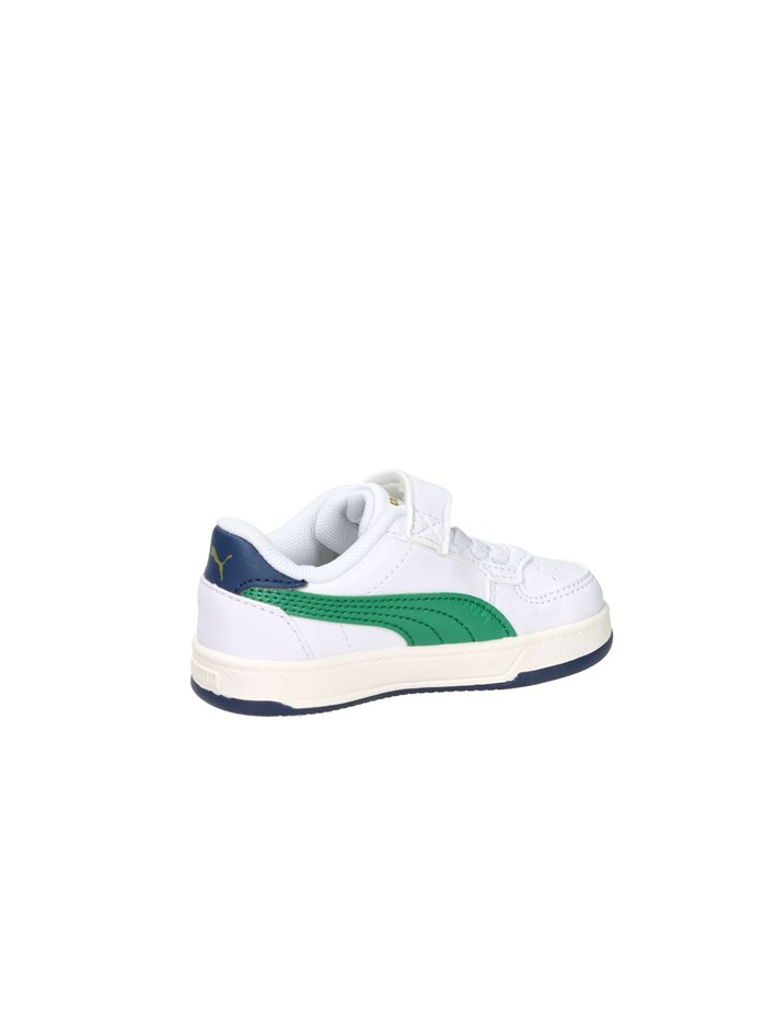 SNEAKERS BASSA 403205 BIANCO/VERDE