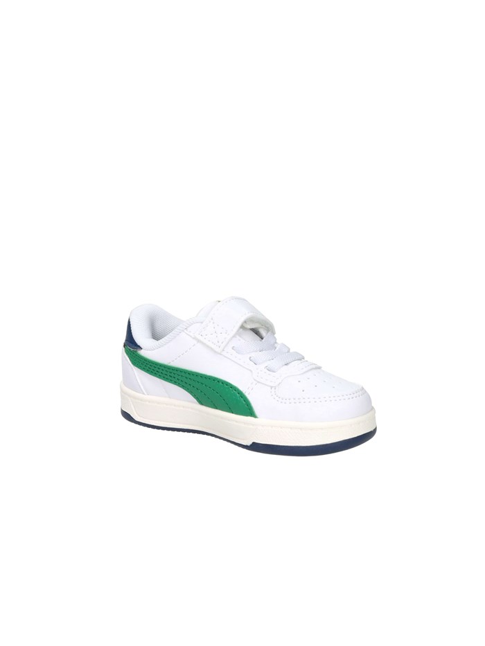 SNEAKERS BASSA 403205 BIANCO/VERDE