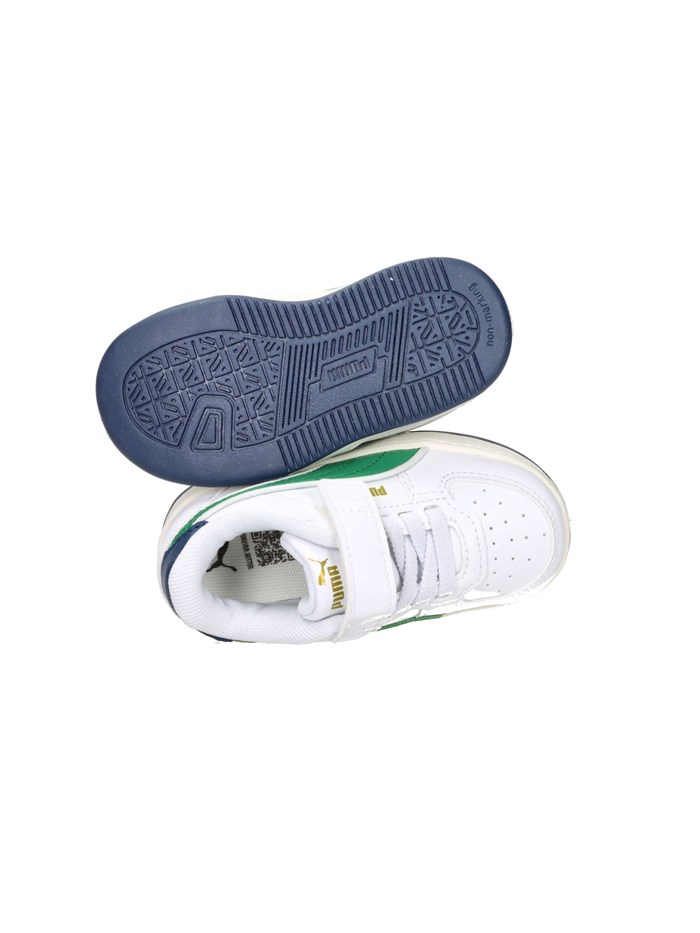 SNEAKERS BASSA 403205 BIANCO/VERDE