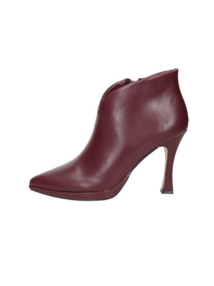 STIVALETTI TACCO MB600 BORDEAUX