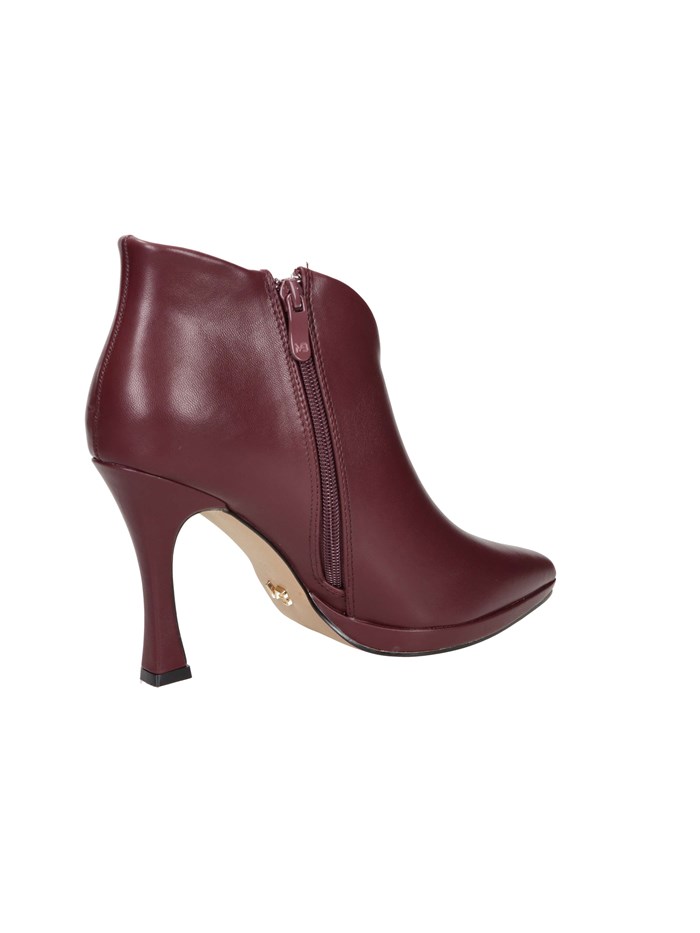 STIVALETTI TACCO MB600 BORDEAUX