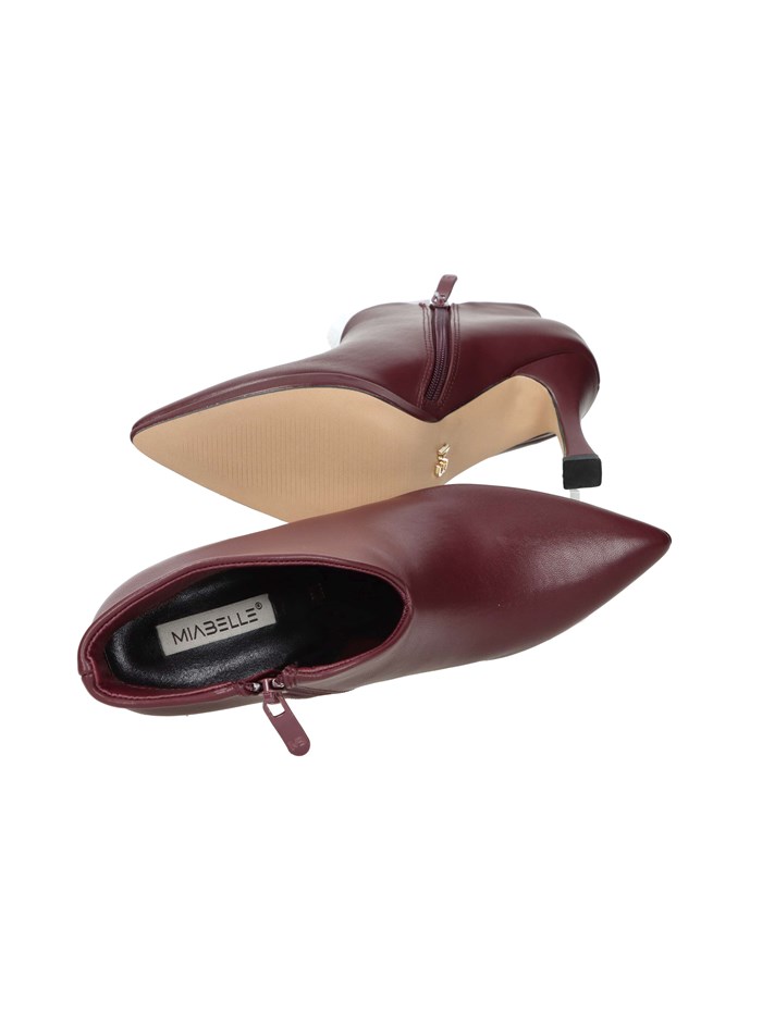 STIVALETTI TACCO MB600 BORDEAUX