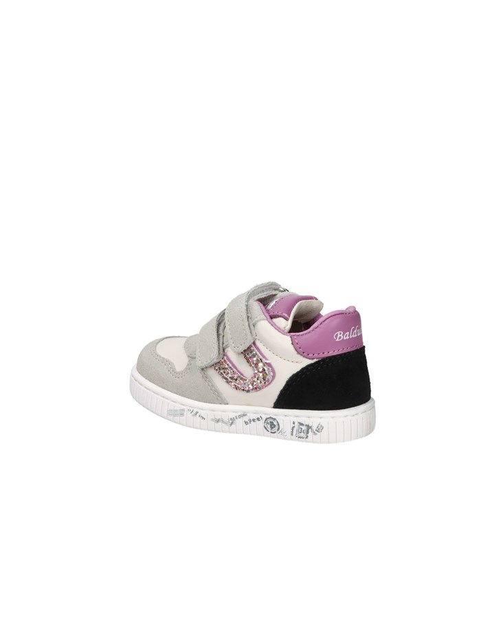 SNEAKERS BASSA MSPO4835 GRIGIO/ROSA