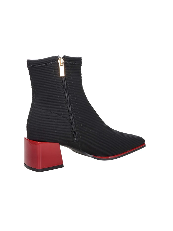 STIVALETTI TACCO 76713 NERO