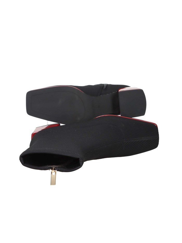 STIVALETTI TACCO 76713 NERO