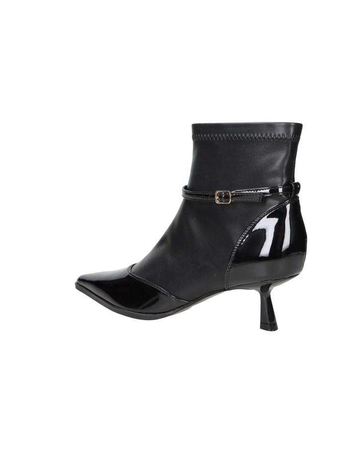 STIVALETTI TACCO 76135 NERO