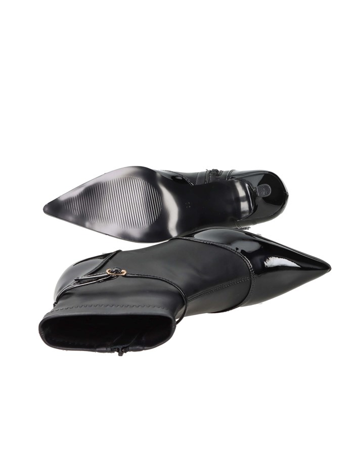 STIVALETTI TACCO 76135 NERO
