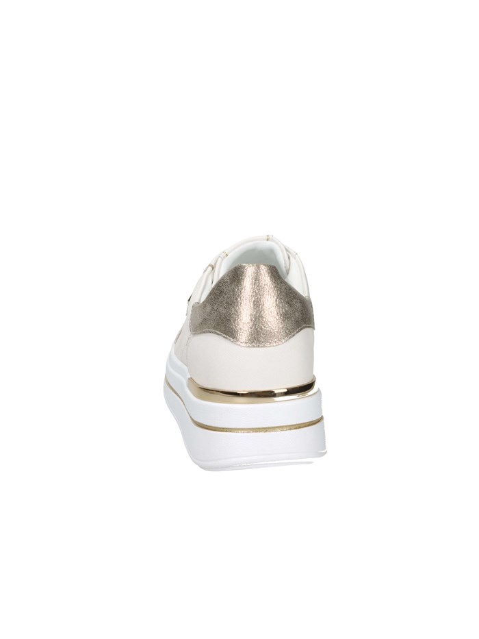 SNEAKERS BASSA 35482L BIANCO/ORO